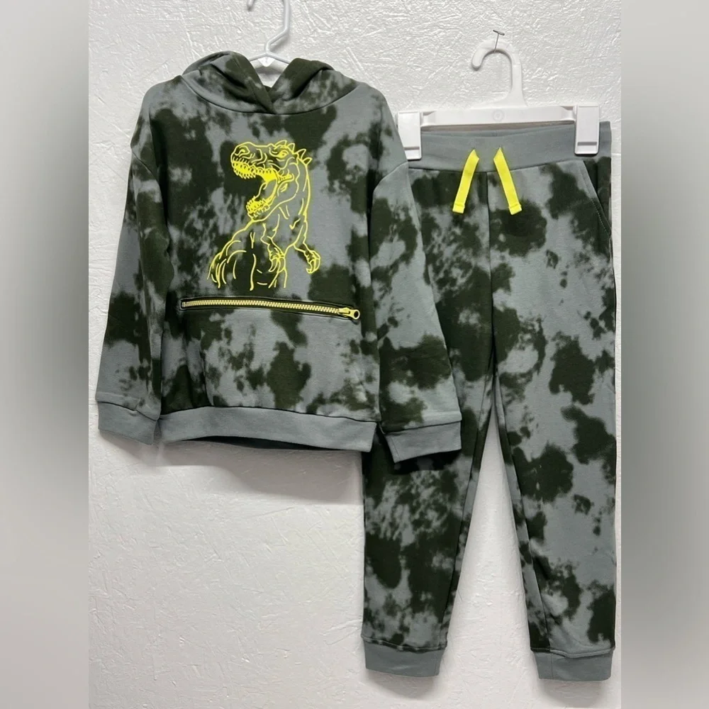 MEMBER'S Mark Boys' 2 Piece French Terry Hoodie Jogger Set